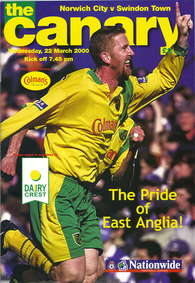 <b>Wednesday, March 22, 2000</b><br />vs. Norwich City (Away)